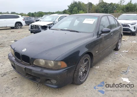 2003 BMW M5 from USA, damaged, VIN WBSDE93433CF92840